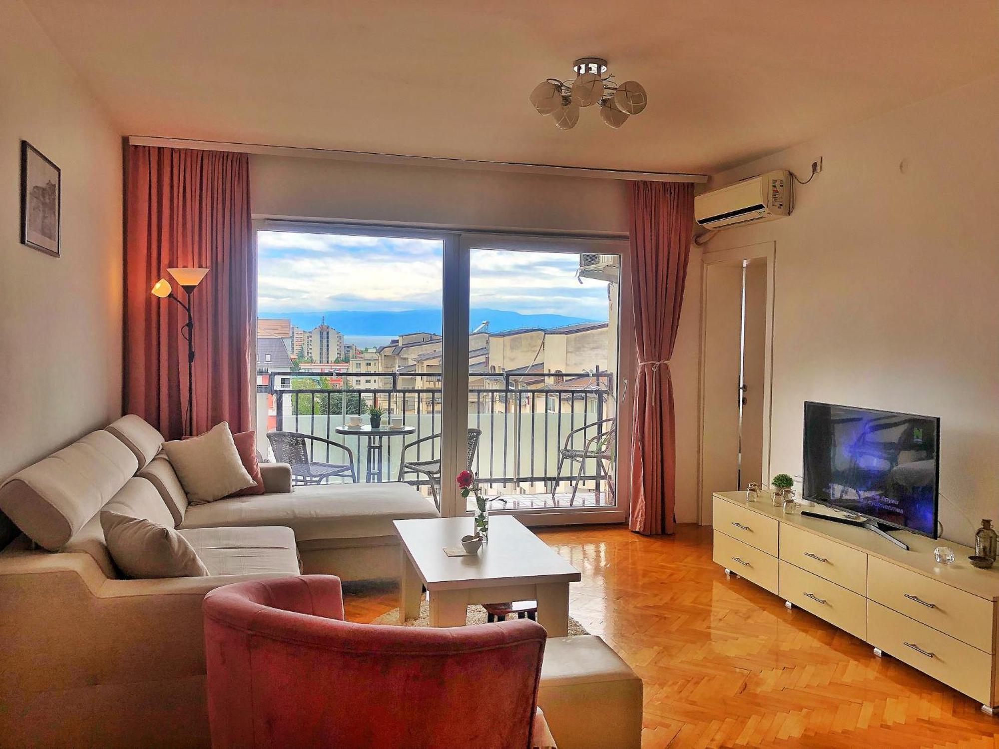 Nadia Apartment Ohrid With Lake View Экстерьер фото
